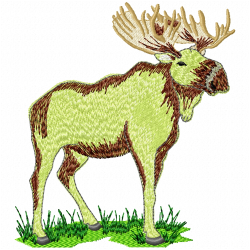 Gazelle Embroidery Design 2